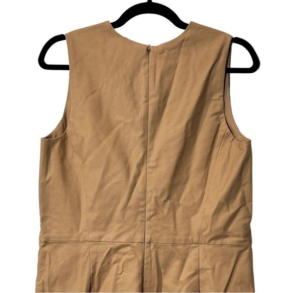 NWT EVERLANE The Structured Jumpsuit Toasted Coconut Tan Camel Size 4 - Picture 9 of 12